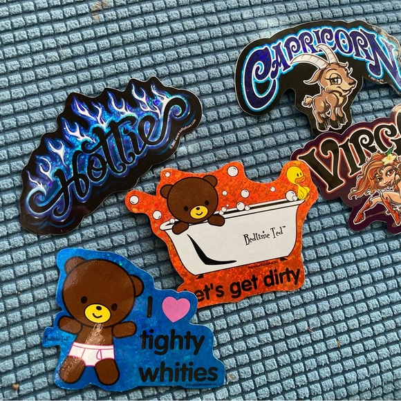 HUGE VINTAGE LOT STICKERS - Picture 10 of 16